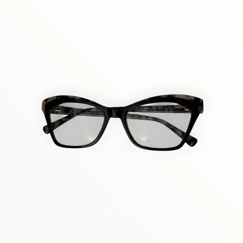GX by Gwen Stefani GX076 Eyeglasses in Black/Tortoise 53-17-140
